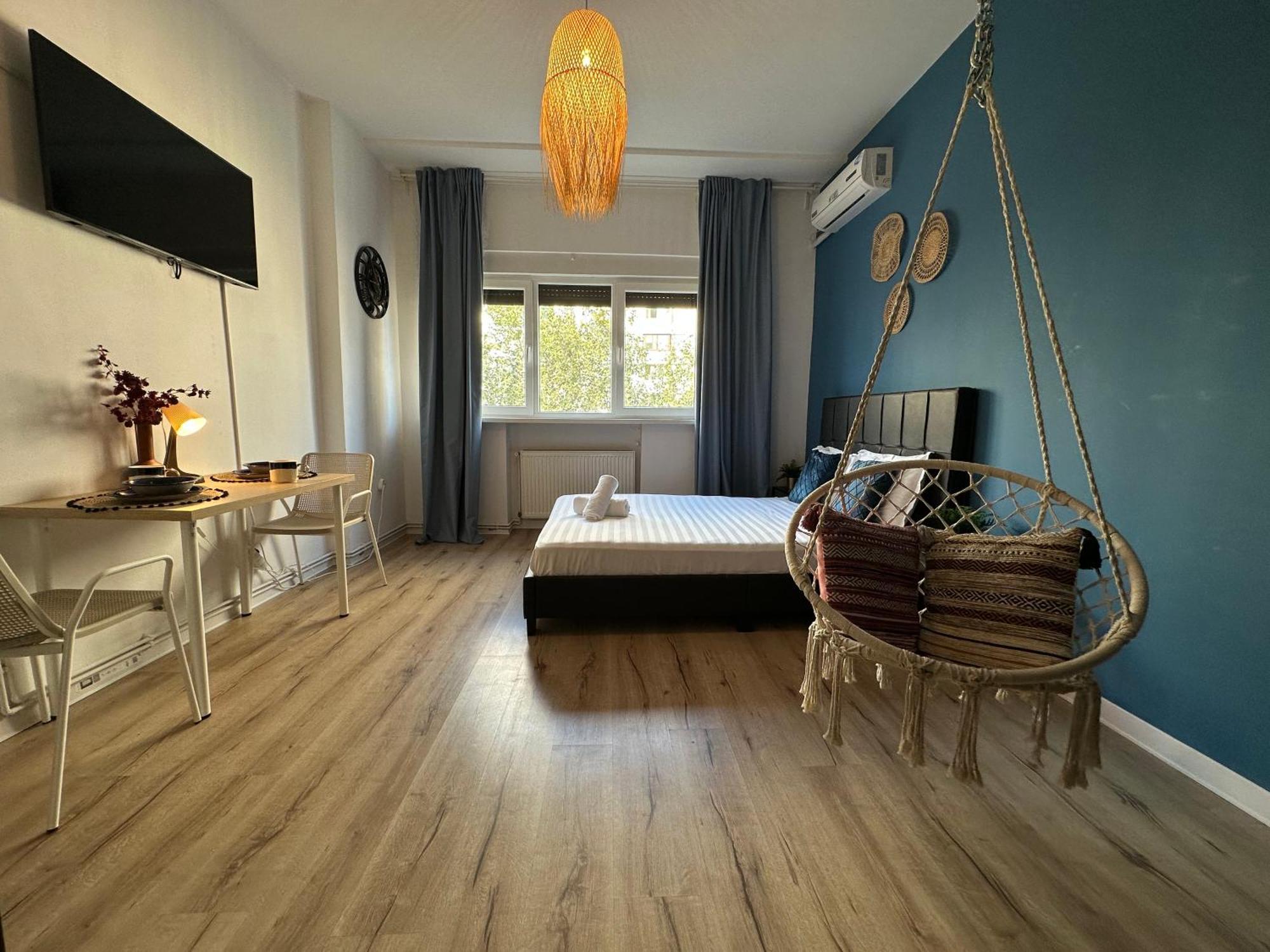 Apartamento Central Studio Sapphire Bucarest Exterior foto